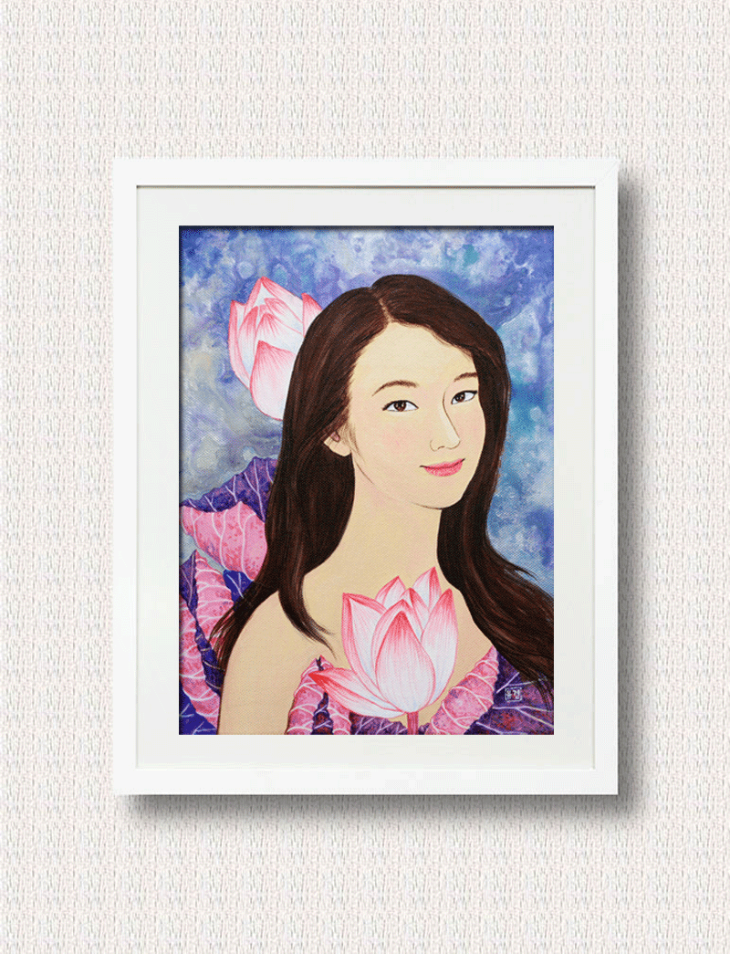 봄 날 - 연꽃