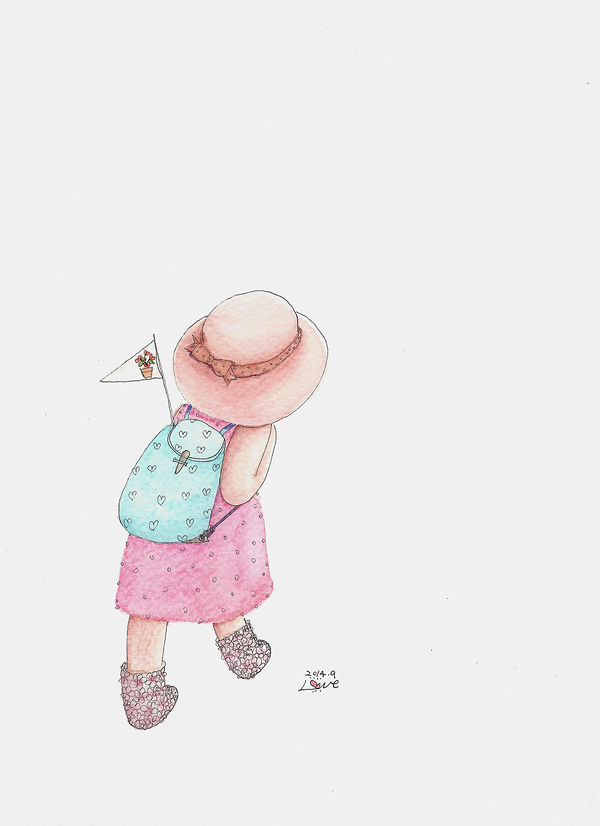 약속 - 길을 가다