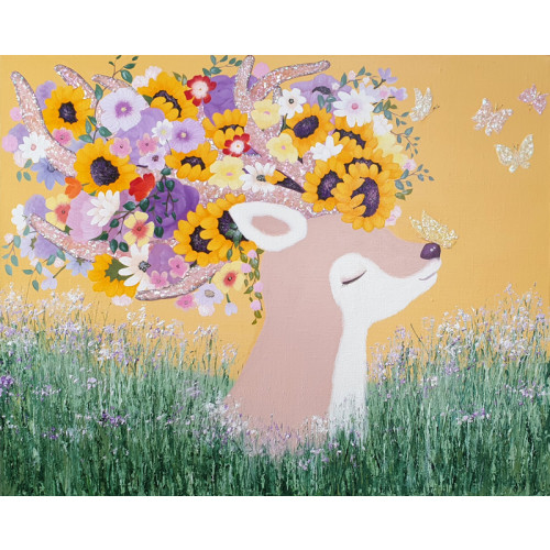 Deer Flower - yellow