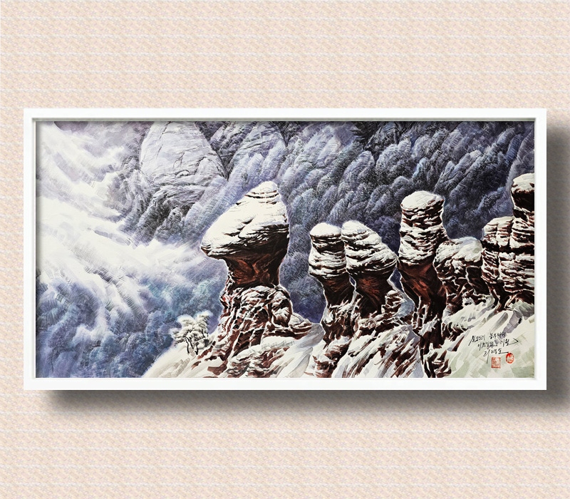 칠보산의 농부바위